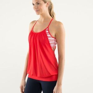 Lululemon Athletica Red Tank Top